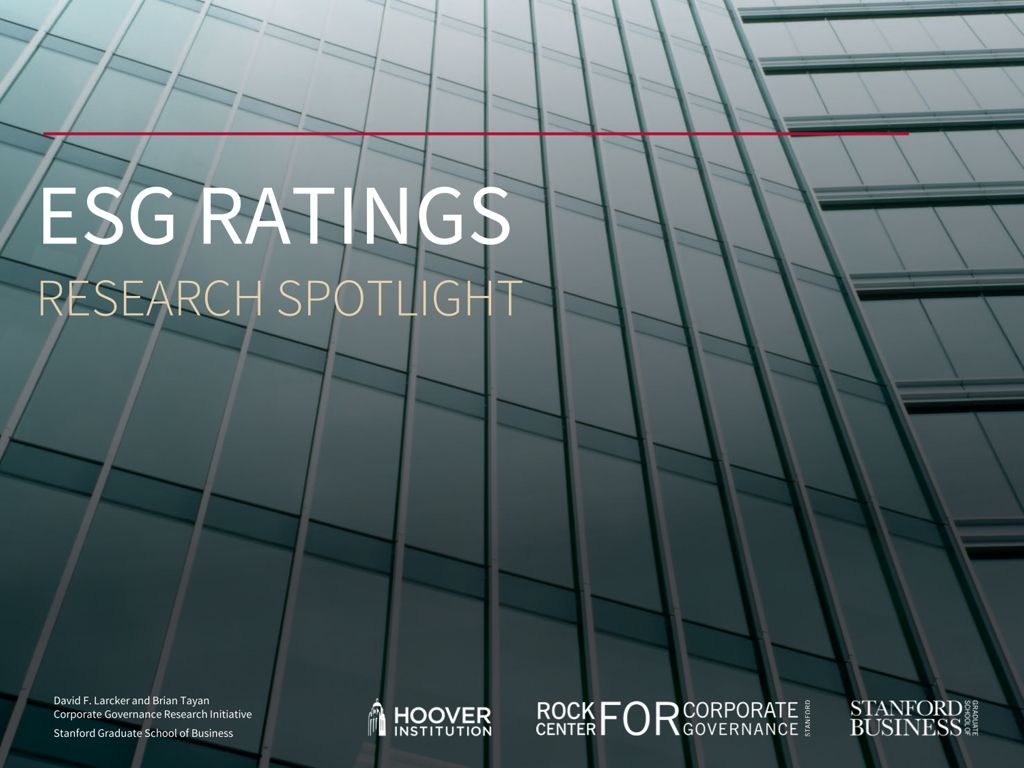 Miniature of ESG Ratings