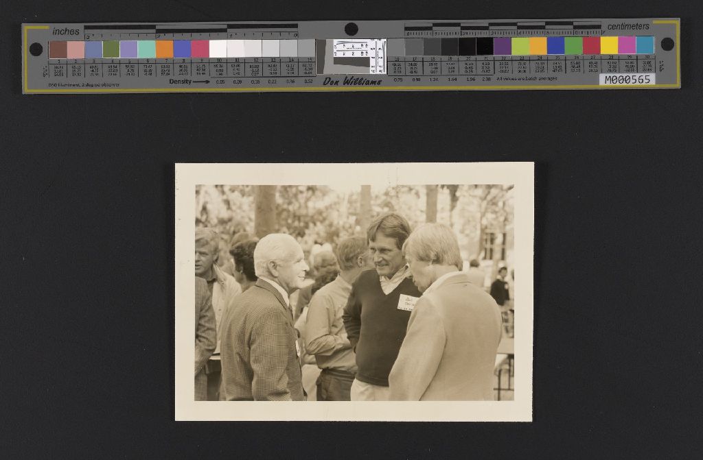 Miniature of Photo of Ernie Arbuckle and others at Alumni Weekend 1982
