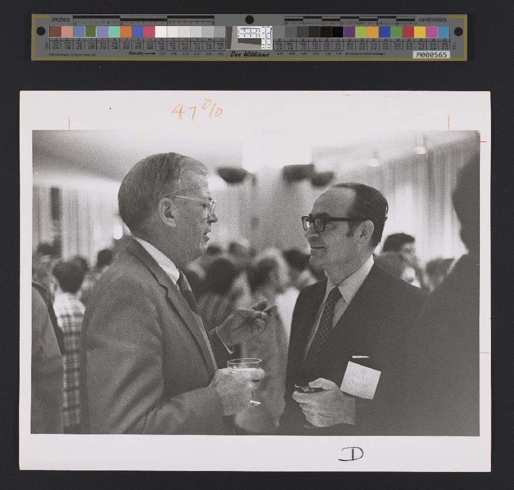 Miniature of Photo of Alumni Day 1973 Champagne Reception