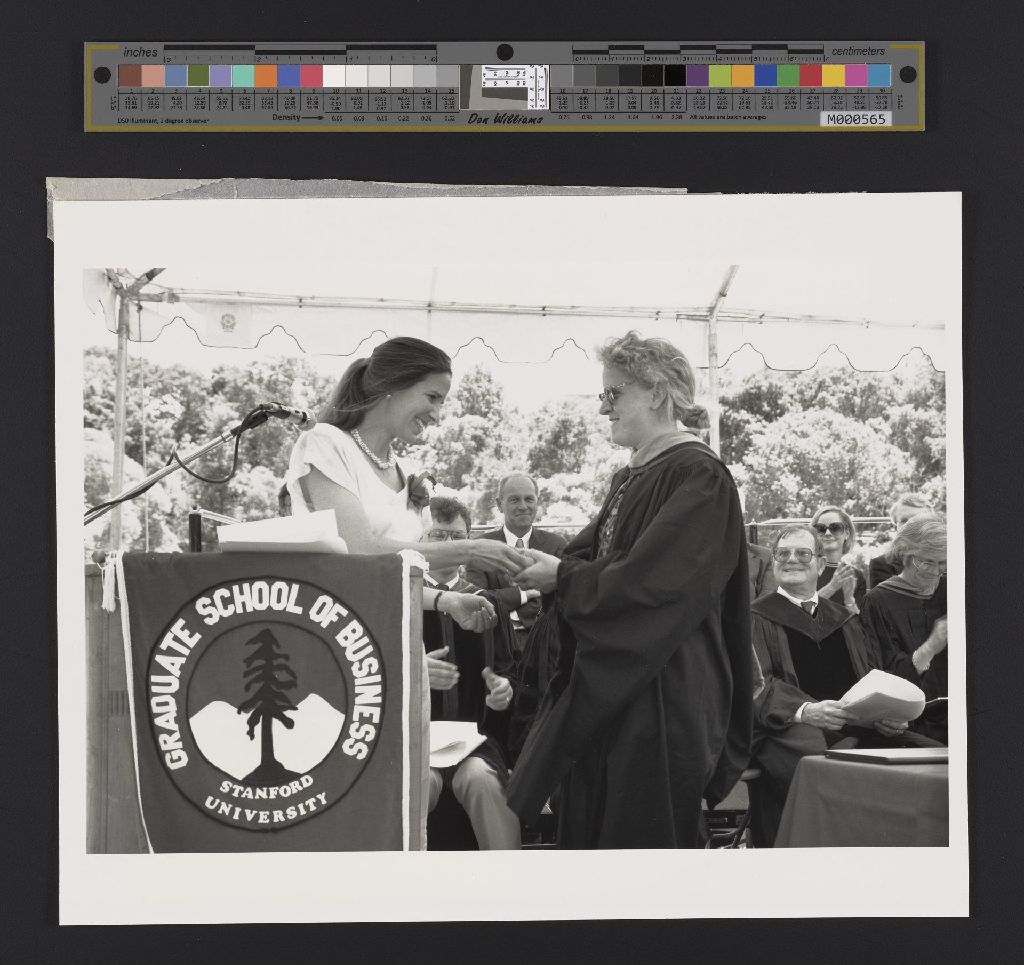 Miniature of Photo of GSB Graduation, 1989