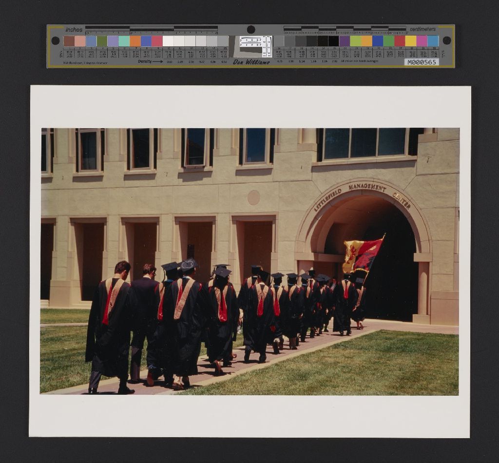 Miniature of Photo of Commencement Procession, 1996
