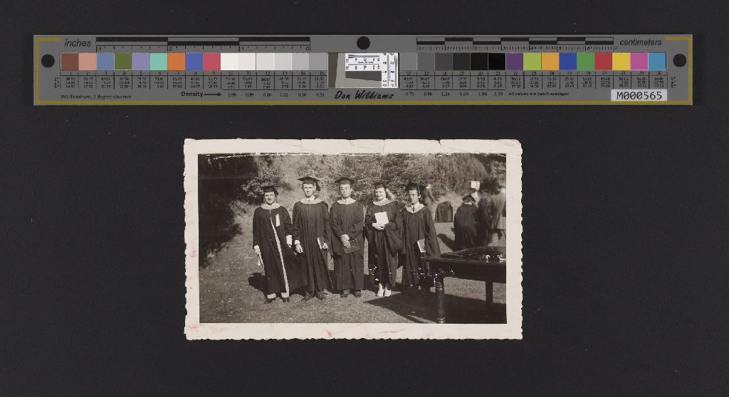Miniature of Photo of Stanford Graduation, 1945