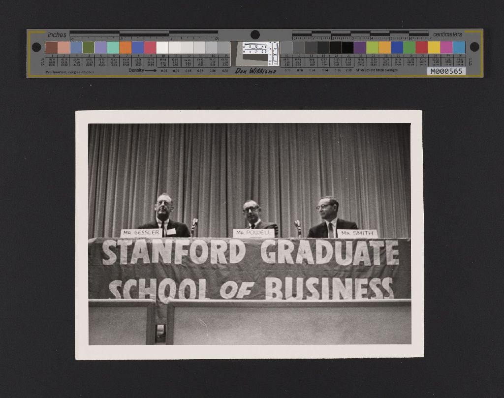 Miniature of Photo of Stanford Graduate School of Business Panel