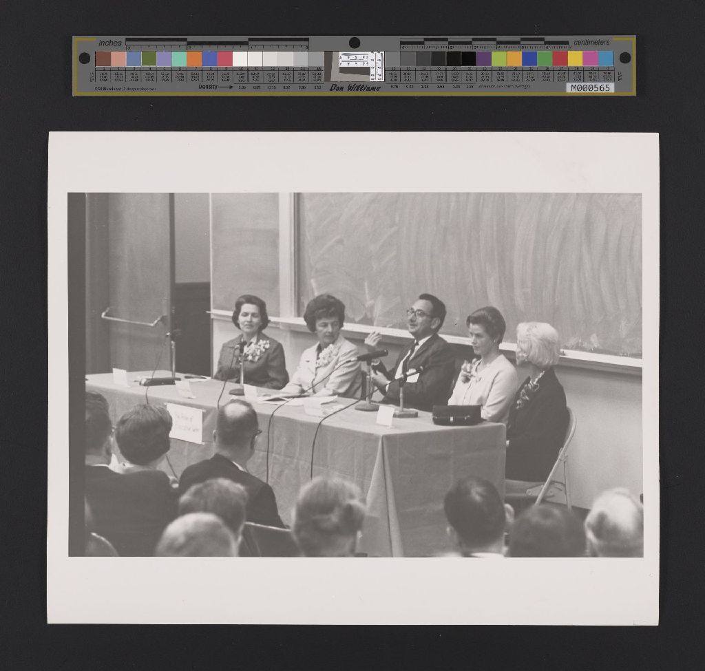 Miniature of Photo of Alumni Day 1965 Panel Discussion