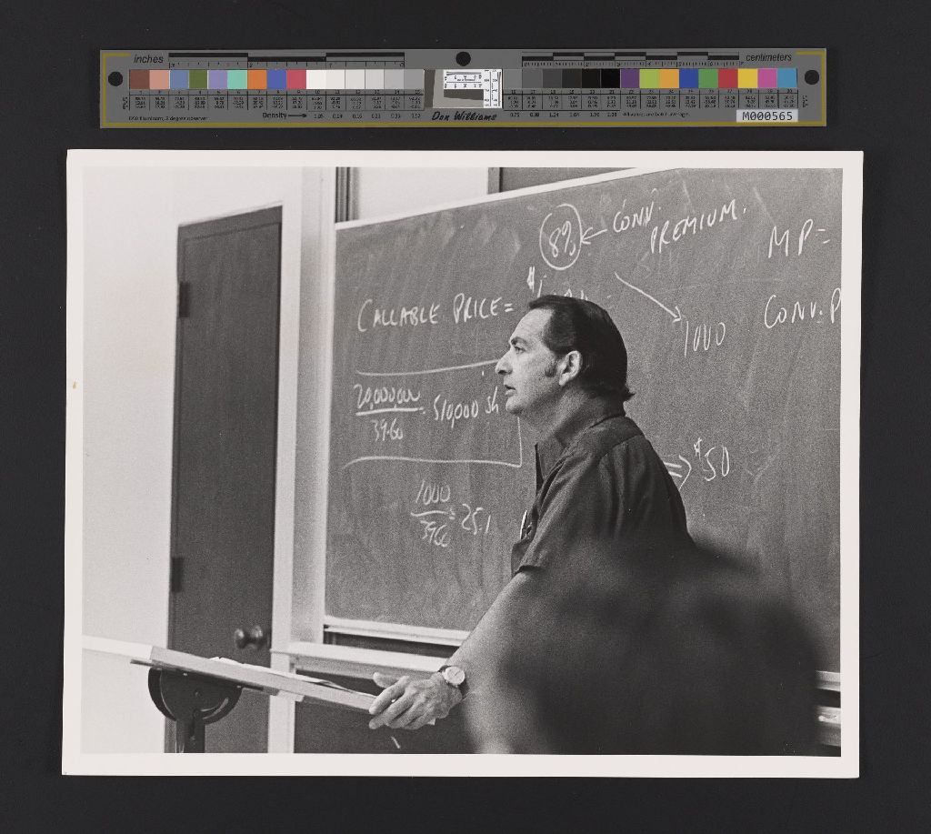 Miniature of Photo of Alex Robichek teaching