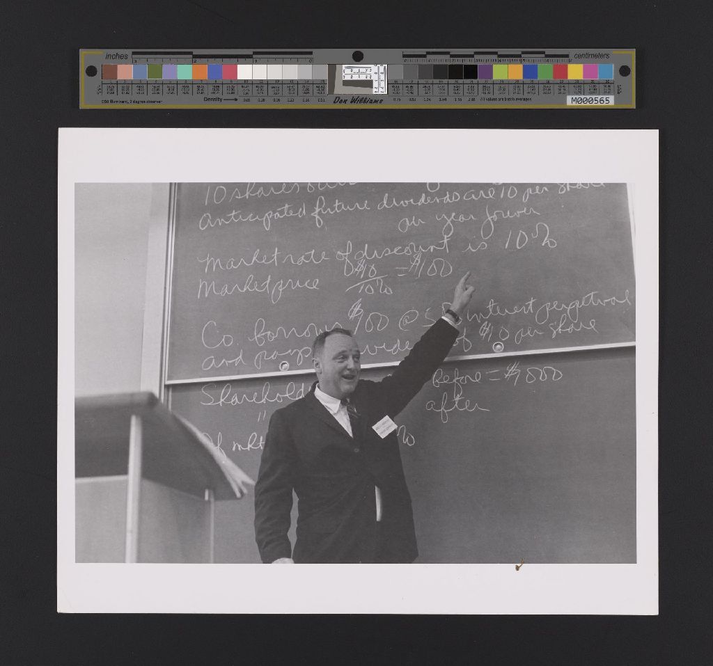 Miniature of Photo of James Porterfield teaching