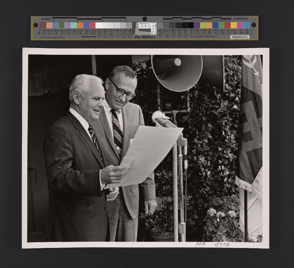 Miniature of Photo of Dean Arbuckle and Robert Davis