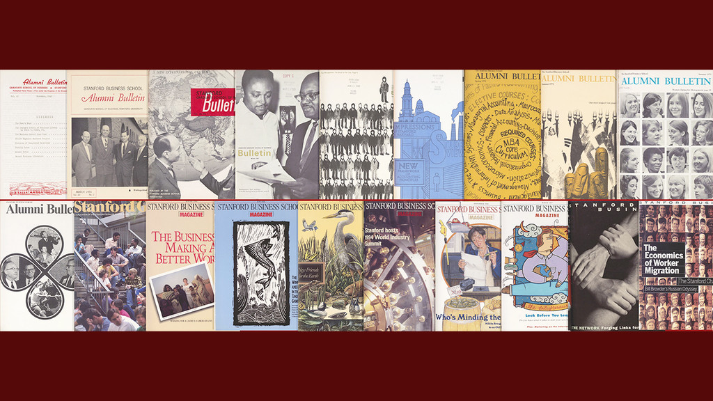 Stanford Business Magazine & Alumni Bulletin Archive