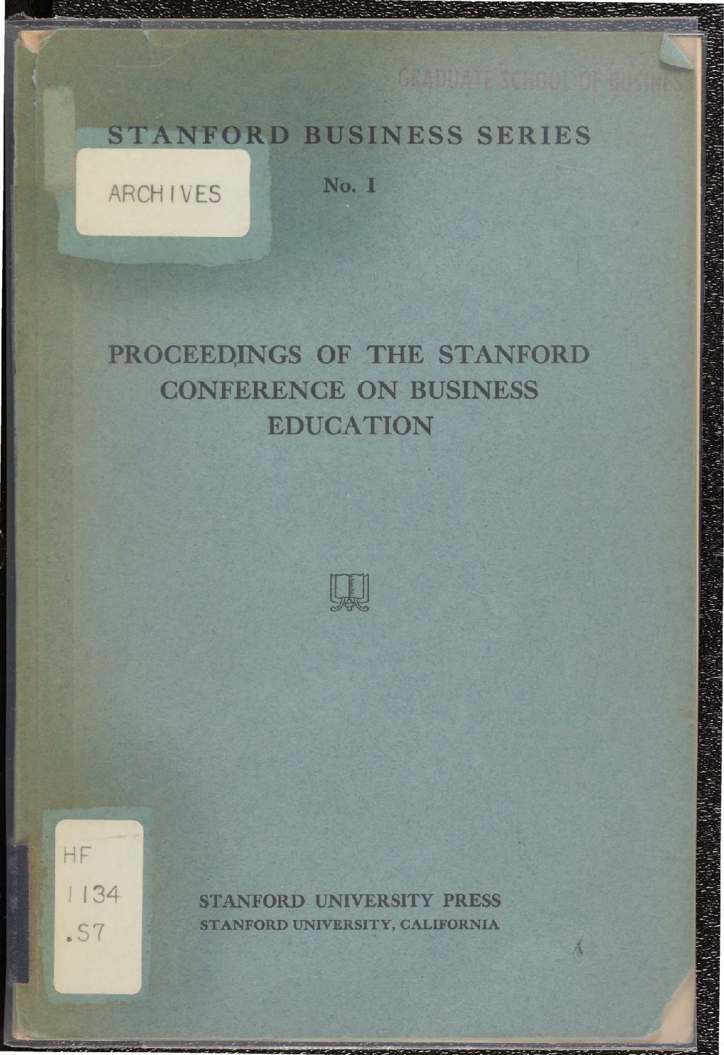 Miniature of Stanford Business Series No. 1